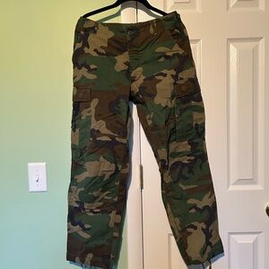 1982 Men's BDU Camouflage Pants